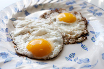 Fried eggs