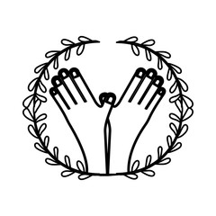 Breast cancer campaign icon vector illustration graphic design