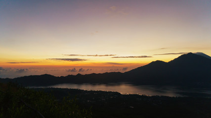 Obraz premium Nice sunset over sea