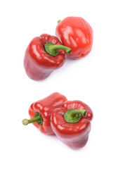 Bell peppers isolated