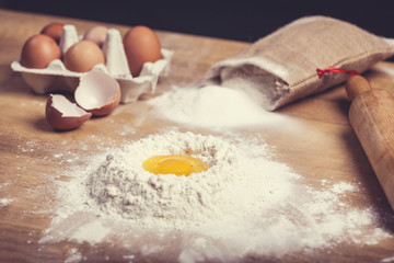 Baking ingredients for cooking