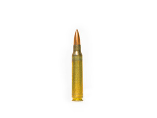 Sizes 5.56 mm rifle bullet.