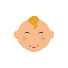 little baby cartoon icon vector illustration graphic design