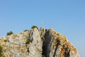 cruz de pe&ntilde;acoba