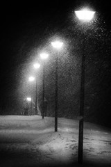 night, street, light...