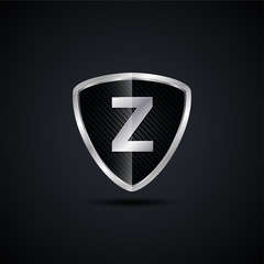 Letter Z Shield logo