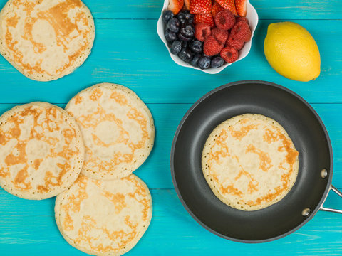 Shrove Tuesday Fresh Cooked Pancakes