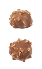 Chocolate confection candy isolated