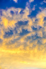 The rising sun
