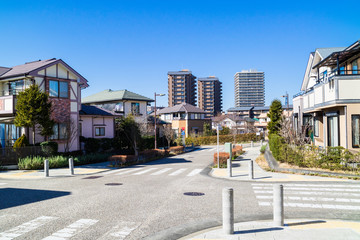 閑静な住宅街