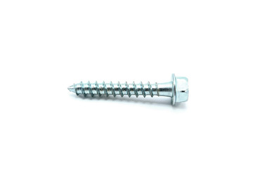 Screw isolated on white background