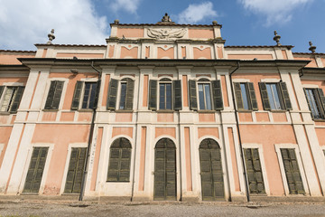 Fototapeta premium Varese (Italy): Palazzo Estense, hosting the town hall