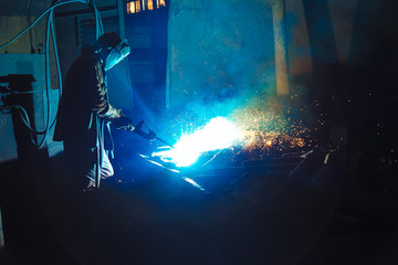 Welder weld metal structure