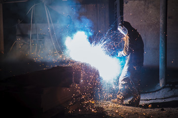 Welder weld metal structure