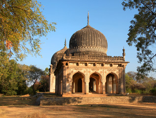 Fototapeta na wymiar Qutbshahi tombs in Hyderabad, India