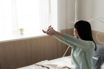 女性　睡眠