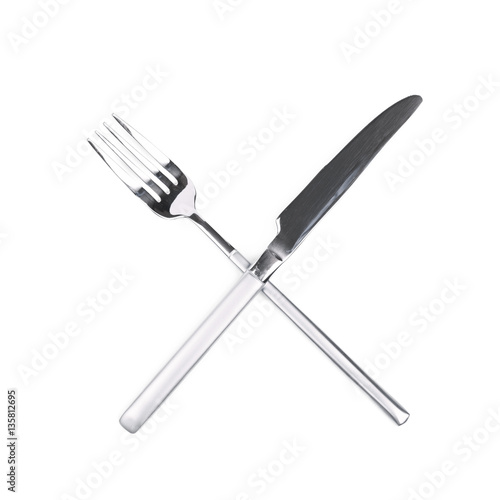 "Dinner knife and fork composition" Stock photo and royaltyfree images