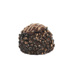 Chocolate confection candy isolated
