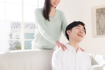 Fototapeta premium 夫婦 カップル