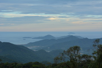 Naklejka premium Parque Estadual da Serra do Mar