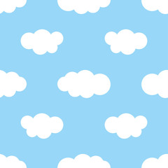 Fototapeta premium Blue sky with clouds