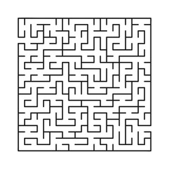 Vector labyrinth 77. Maze / Labyrinth with entry and exit.