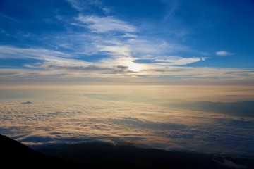 富士山　山頂