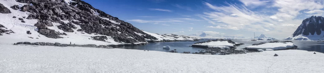 Gordijnen Antarctica landschap © David Defranceski