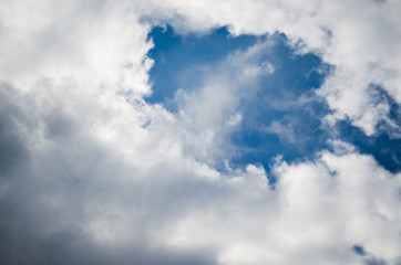 Blue sky with cloud. Sky cloud. 