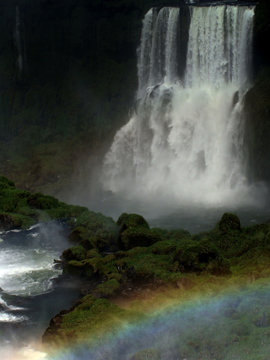 Waterfall and rainbow © B1001B