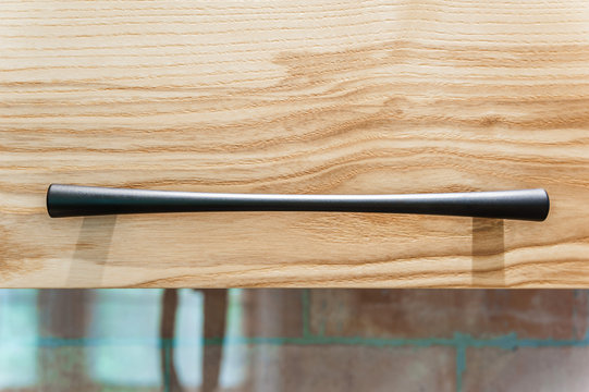 Modern kitchen. Details wall cabinet