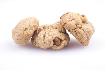 Homemade nut cookies