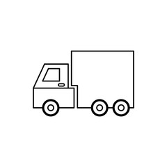 Delivery and logistics icon vector illustration graphic design