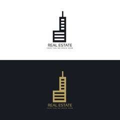 stylish real estate logo design for your company