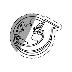 Delivery and logistics icon vector  illustration  graphic design