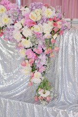 Art decor wedding table