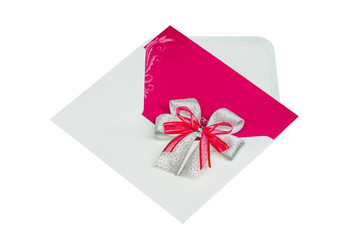 Wedding Invitation card of white background