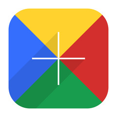 Google Social Network Icon Add Followers