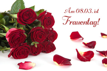 Rosen zum Frauentag