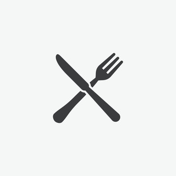 Fork & Knife Restaurant Icon
