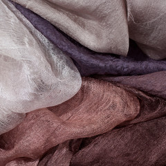 sample fine natural colorful silk
