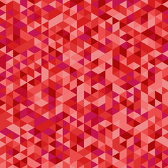 Triangular red background vector