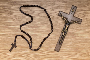 The Rosary and Crucifix