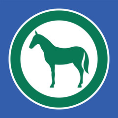 Place Horse sign.