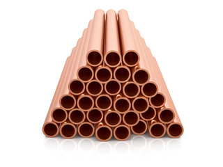 Copper pipes