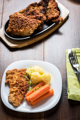 pork with vegetables - small portion