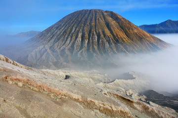 Mount Bromo -  an active volcano and part of the Tengger massif, in East Java, Indonesia. © robnaw