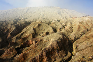 Mount Bromo -  an active volcano and part of the Tengger massif, in East Java, Indonesia. © robnaw