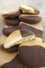 homemade cookies at the chocolate and vanilla
