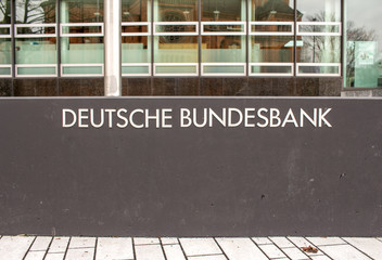 Deutsche Bundesbank Düsseldorf - obrazy, fototapety, plakaty